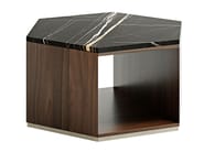 DEDALO by Capital Collection - Tavolino in legno con piano in marmo DEDALO by Capital Collection - Tavolino in legno con piano in marmo