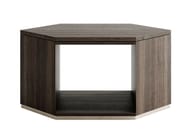 DEDALO by Capital Collection - Tavolino esagonale in legno