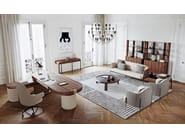 DIESIS C by Capital Collection - Libreria bifacciale in legno - 10