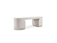 DUNA PLUS by Capital Collection - Scrivania in pelle con cassetti - 20
