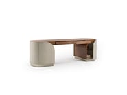 DUNA PLUS by Capital Collection - Scrivania in pelle con cassetti - 16