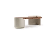 DUNA by Capital Collection - Scrivania in pelle con cassetti - 22