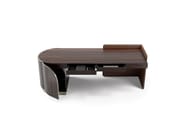 DUNA by Capital Collection - Scrivania in pelle con cassetti - 13