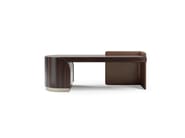 DUNA by Capital Collection - Scrivania in pelle con cassetti - 15