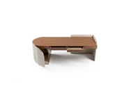 DUNA by Capital Collection - Scrivania in pelle con cassetti - 19