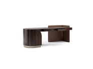 DUNA by Capital Collection - Scrivania in pelle con cassetti - 9