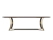 MUST R by Capital Collection - Tavolo da pranzo rettangolare in legno e metallo MUST R by Capital Collection - Tavolo da pranzo rettangolare in legno e metallo