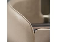 SUITE by Capital Collection - Comodino rotondo rivestito in pelle - 12
