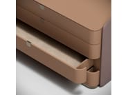 SUITE by Capital Collection - Cassettiera rivestita in pelle - 10 SUITE by Capital Collection - Cassettiera rivestita in pelle - 10