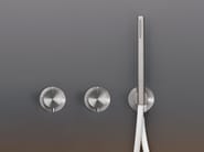 MILO360 160 by Ceadesign - Miscelatore per vasca termostatico monocomando in acciaio inox con deviatore