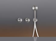 MILO360 160Y by Ceadesign - Miscelatore per vasca monocomando termostatico in acciaio inox con deviatore