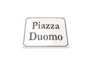 Targa profilo convesso by Lazzari - Targa per toponomastica - 3