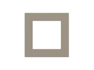 DEEP Placca quadrata by EKINEX - Placca di finitura - 18