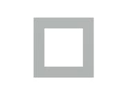 DEEP Placca quadrata by EKINEX - Placca di finitura - 20