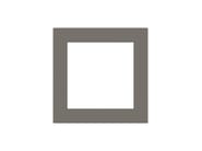 DEEP Placca quadrata by EKINEX - Placca di finitura - 11