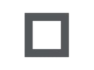 DEEP Placca quadrata by EKINEX - Placca di finitura - 19