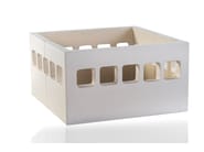 DINAMICA QUADRA by LA CASTELLAMONTE - Stufa a legna in ceramica - 11