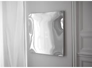 DISTORTING MIRROR | Square mirror By VIDAME EDITIONS design Julien Vidame