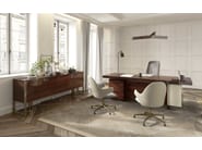 DIVA XL by Capital Collection - Poltrona ufficio direzionale girevole in pelle a 5 razze - 6 DIVA XL by Capital Collection - Poltrona ufficio direzionale girevole in pelle a 5 razze - 6