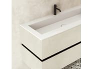 DRESSCODE by Moab - Mobile lavabo sospeso con cassetti con lavabo integrato - 3