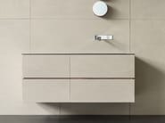 DRESSCODE by Moab - Mobile lavabo sospeso con cassetti con lavabo integrato - 4