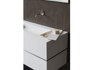 DRESSCODE by Moab - Mobile lavabo sospeso con cassetti con lavabo integrato - 13