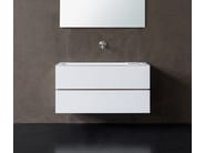 DRESSCODE by Moab - Mobile lavabo sospeso con cassetti con lavabo integrato - 12