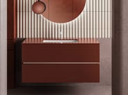 DRESSCODE by Moab - Mobile lavabo sospeso con lavabo integrato