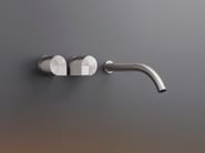 DUET 22 by Ceadesign - Gruppo 2 rubinetti apri/chiudi a parete