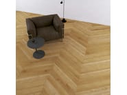 CLAP!3D by Déco - Pavimento sintetico effetto parquet a spina di pesce ungherese  - 3