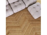 CLAP!3D by Déco - Pavimento sintetico effetto parquet a spina di pesce ungherese  - 4