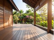 Déco | Wood outdoor floor tiles