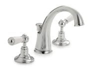 DANDY by Devon&Devon - Rubinetto per lavabo da piano a 3 fori con rosette separate