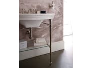 ELLE by Devon&Devon - Lavabo ovale a consolle con porta asciugamani - 3