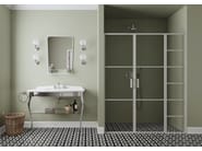 LOFT by Devon&Devon - Box doccia a nicchia in alluminio e vetro - 3