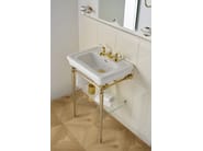 ETOILE MEDIUM by Devon&Devon - Consolle lavabo singolo in ottone - 3