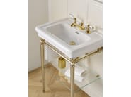 ETOILE MEDIUM by Devon&Devon - Consolle lavabo singolo in ottone - 2