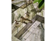 TIME by Devon&Devon - Rubinetto per lavabo a 3 fori da piano in ottone - 2