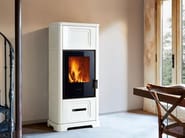 E928 C | Stufa by Piazzetta - Stufa a legna per riscaldamento aria classe A+