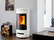 E929 D | Stufa by Piazzetta - Stufa a legna centrale per riscaldamento aria classe A+