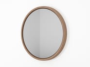 EAST BATH | Specchio rotondo by KARPENTER - Specchio in teak - 2
