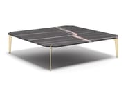 ECLECTIC Q by Capital Collection - Tavolino basso quadrato in marmo