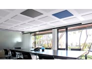 SQUARE by ECOcero - Pannelli per controsoffitto acustico in fibra di poliestere - 4