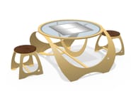 385 by ENCHO ENCHEV - ETE - Tavolo per spazi pubblici in acciaio - 2