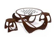 385 by ENCHO ENCHEV - ETE - Tavolo per spazi pubblici in acciaio - 3