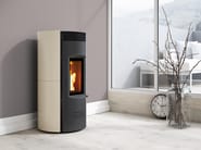 EVOCA EVO by CAMINETTI MONTEGRAPPA - Stufa a pellet a parete per riscaldamento aria classe A+