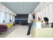 Ecophon Focus™ E by Saint-Gobain ECOPHON - Pannelli per controsoffitto acustico in lana di vetro - 2