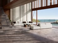 IMPERIAL MOCA by Exagres - Pavimento per esterni in gres porcellanato effetto marmo