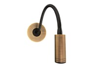 ROUND by FEDE - Lampada da lettura a LED orientabile in ottone - 4