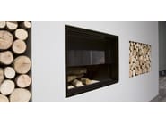 FILOSKEMA by Antoniolupi - Termocamino a legna in acciaio - 5